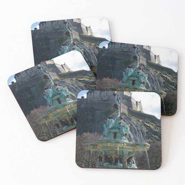 Item preview, Edinburgh Castle and Ross Fountain designed and sold by cdkphotos.