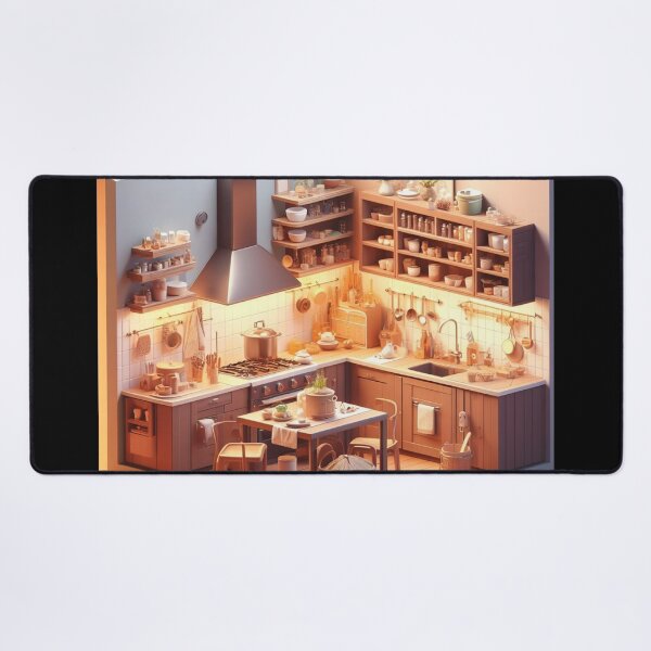 Item preview, Isometric Kitchen in 3d style designed and sold by Rabique.