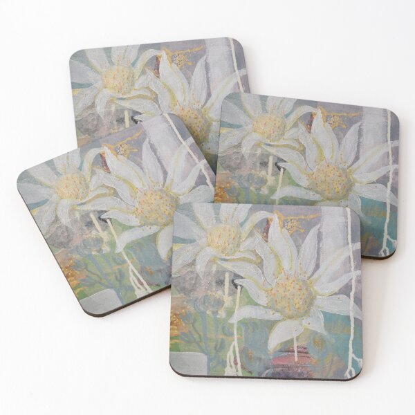 Item preview, Flannel Flowers Gold  designed and sold by TrishyDesigns.