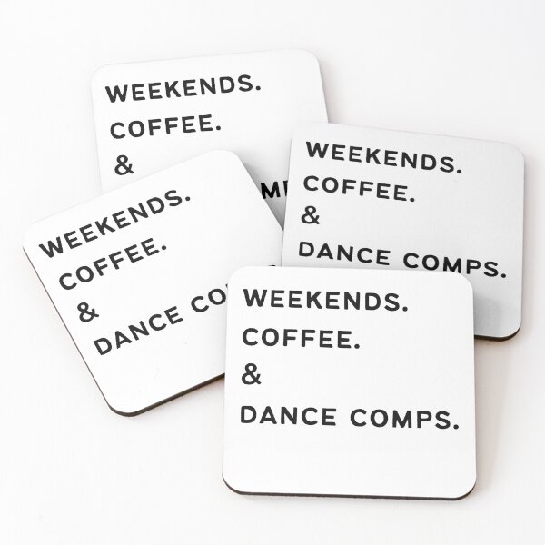 Item preview, Weekend, Coffee and Dance Comps designed and sold by designsbyvickij.