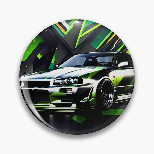 Item preview, 1992 Nissan Skyline GTR 34 Poster Design designed and sold by Salimgor Hangaround Music.