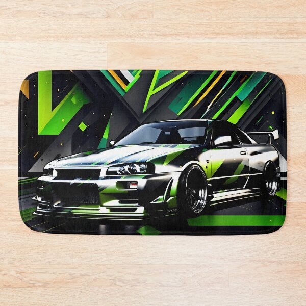Item preview, 1992 Nissan Skyline GTR 34 Poster Design designed and sold by Salimgor Hangaround Music.