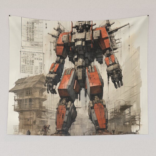 Item preview, The Era of Mecha designed and sold by CalyCollab.