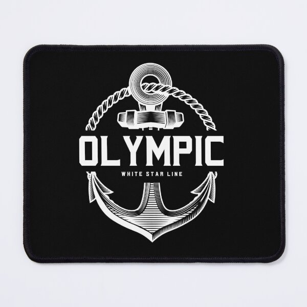 Item preview, Olympic Ocean Liner Anchor Art Logo designed and sold by 67prints.