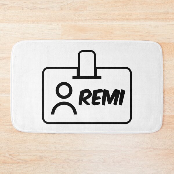 Item preview, Name ID Remi Name Label designed and sold by NormadWorld.