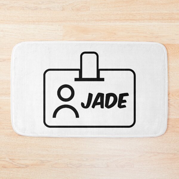 Item preview, Name ID Jade Name Label designed and sold by NormadWorld.