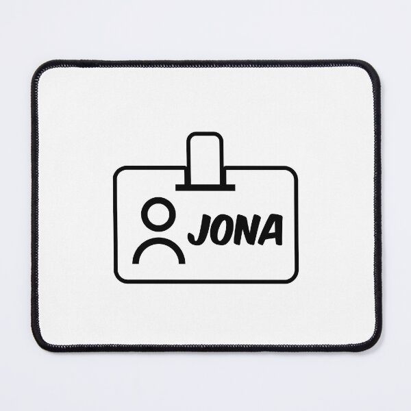 Item preview, Name ID Jona Name Label designed and sold by NormadWorld.