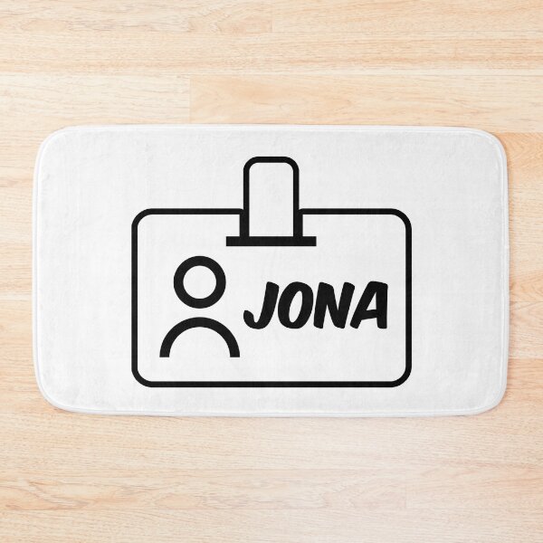 Item preview, Name ID Jona Name Label designed and sold by NormadWorld.