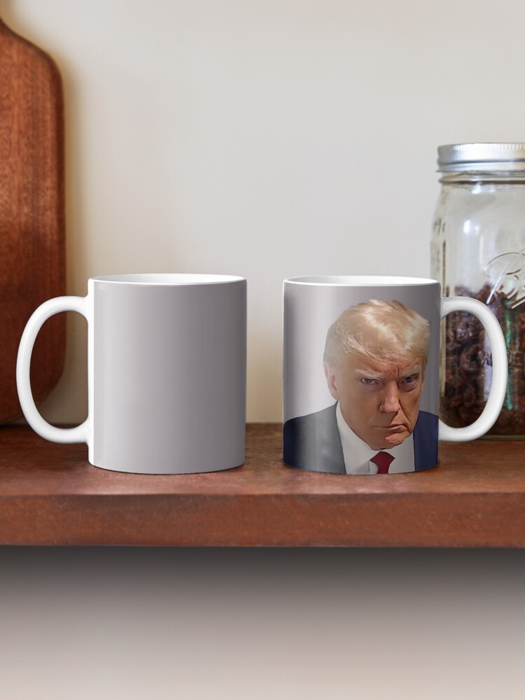 Donald Trump Mug Trump Mugshot - 11 Ounce Coffee Mug - Trump 2024 Jail  Mugshot - Coffee Cup (BLACK)