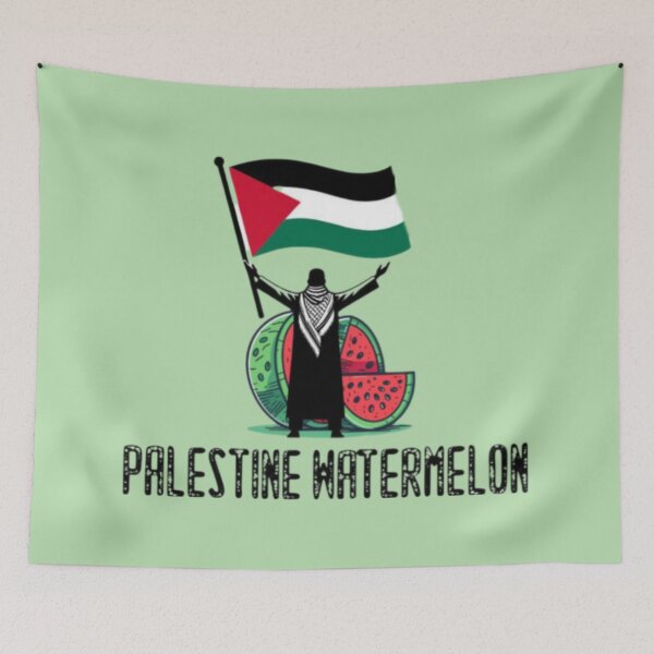 Item preview, palestine watermelon stickers designed and sold by moh sae.