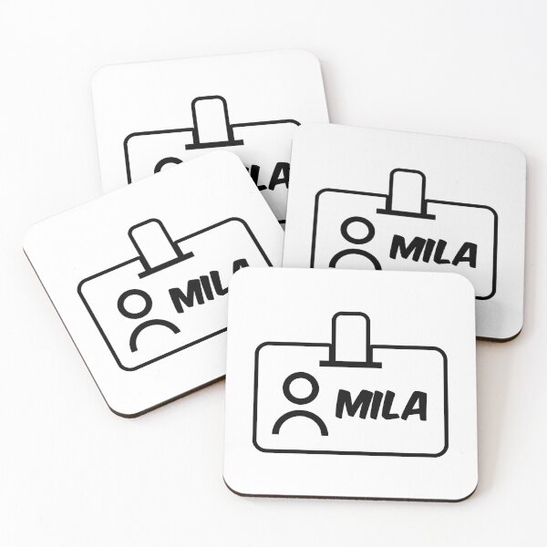 Item preview, Name ID Mila Name Label designed and sold by NormadWorld.