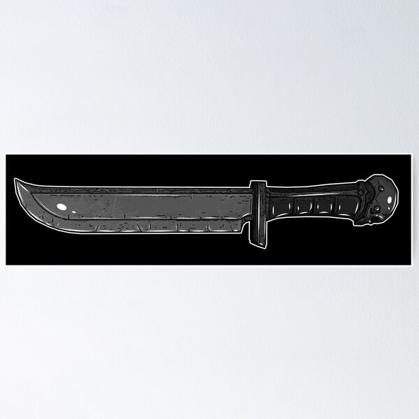 Dark Assassin Combat Knife - Black Pirate Machete - Tactical