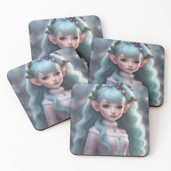 Item preview, Cute Christmas Elf designed and sold by WaryTales.