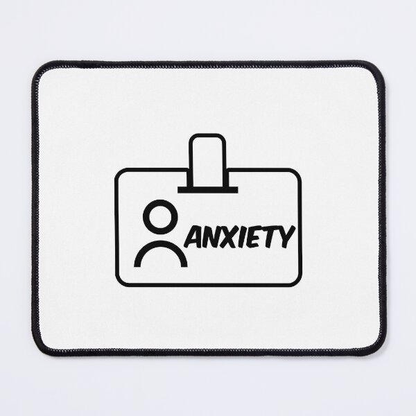 Item preview, Name ID Anxiety Name Label designed and sold by NormadWorld.