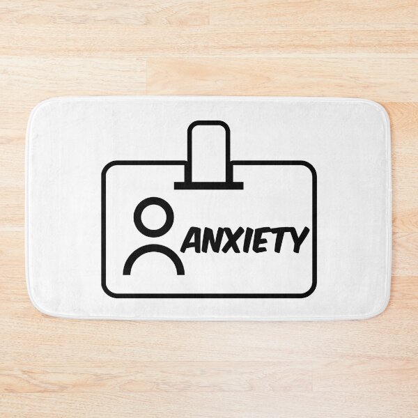 Item preview, Name ID Anxiety Name Label designed and sold by NormadWorld.