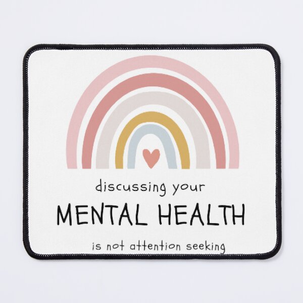 Item preview, Not Your Therapist , Mental Health Quote: Discussing Your Mental Health is Not Attention Seeking designed and sold by BestDesignsRB.