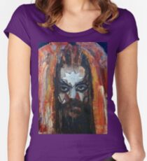 ROY WOOD Portrait. Wizzard, ELO, The Move Women's Fitted Scoop T-Shirt