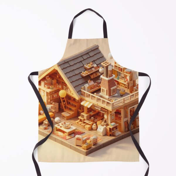 Item preview, 3d fantasy House - Warm Vibes designed and sold by Rabique.