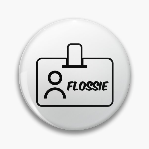 Item preview, Name ID Flossie Name Label designed and sold by NormadWorld.
