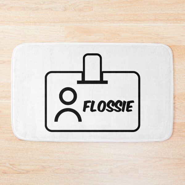 Item preview, Name ID Flossie Name Label designed and sold by NormadWorld.
