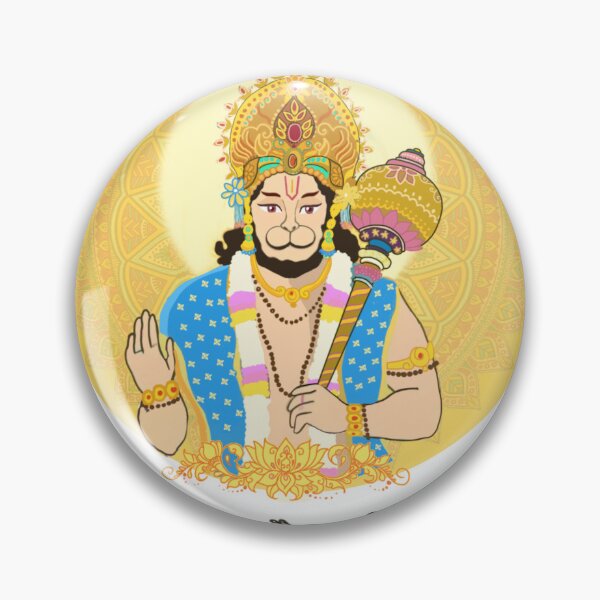 Item preview, Hanumanji chalisa image  designed and sold by Madhuram1.