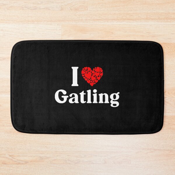 Item preview, Gatling Heart - I Love Gatling designed and sold by MiraclePitts.