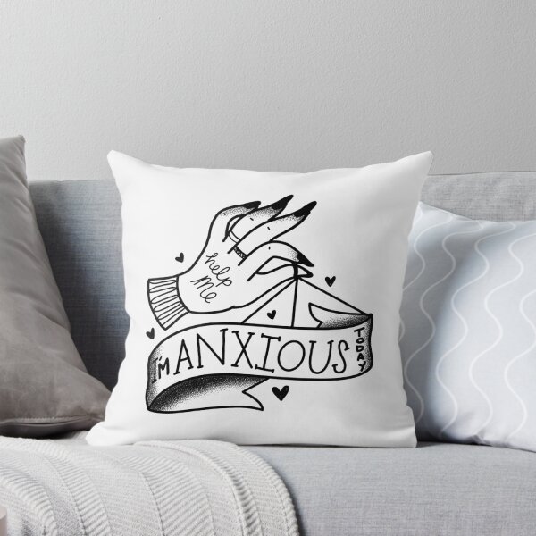 Item preview, Tattoo style Boho HELP ME I'm Anxious today hand designed and sold by jazzydevil.