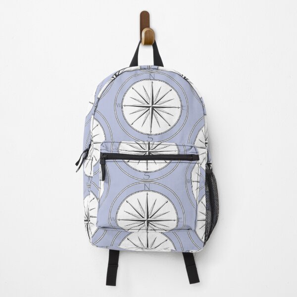 Item preview, Blue Grey Black Vintage Compass designed and sold by LZenDesigns.