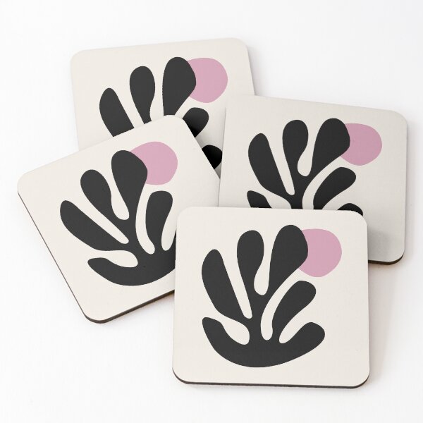 Item preview, Copy ofHenri Matisse Flower and sun, Papier Decoupes Art dark and rose, Matisse Cutout's Wall Art, Matisse wall decor designed and sold by re-make-.