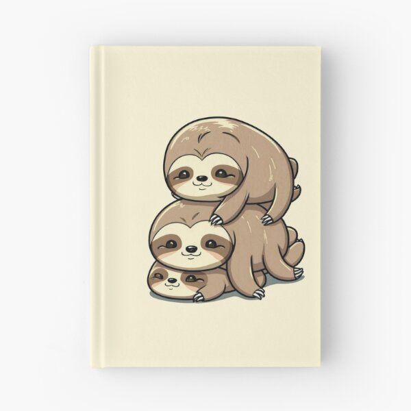 Item preview, Kawaii Sloth Stack designed and sold by NormadWorld.