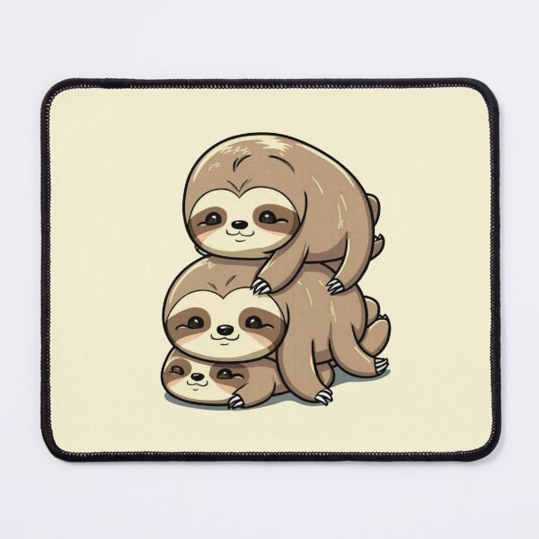 Item preview, Kawaii Sloth Stack designed and sold by NormadWorld.
