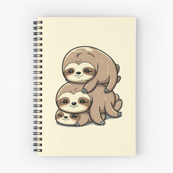 Item preview, Kawaii Sloth Stack designed and sold by NormadWorld.