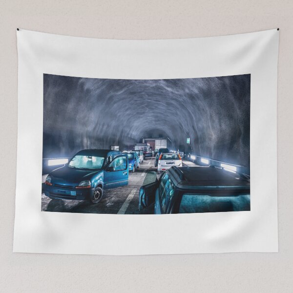 Item preview, Dirty and Damaged Vehicles Inside a Tunnel  designed and sold by Mats Silvan.