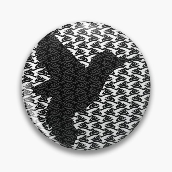 Item preview, Flocking Hummingbird Hearts - Black n White Winter Silhouette designed and sold by weavernap.