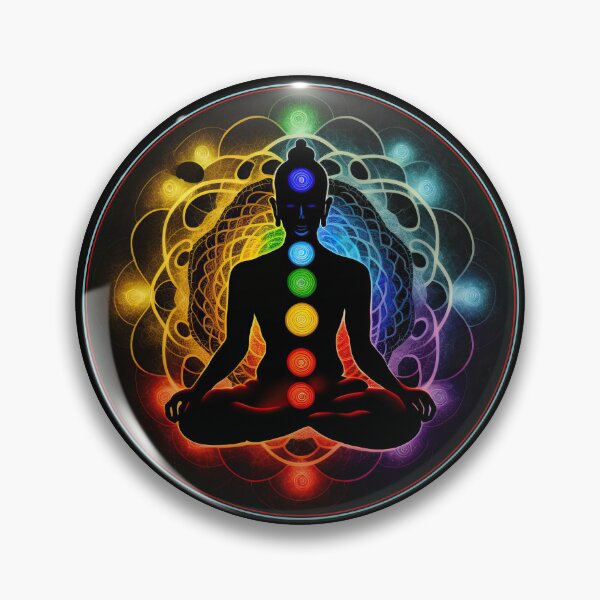 Item preview, The 7 Chakras Meditator designed and sold by Mindful-Designs.