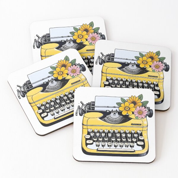Item preview, yellow typewriter designed and sold by LaongfongDesign.
