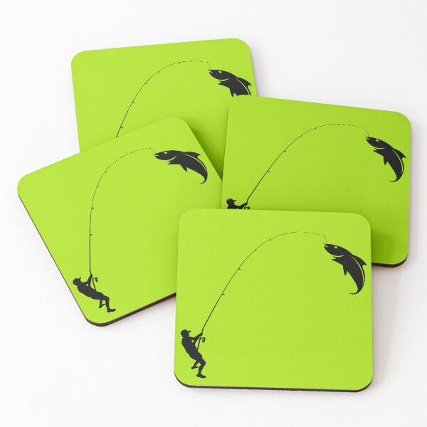 Item preview, Pescador, pescando peces de diseño clásico. designed and sold by upupupshop.
