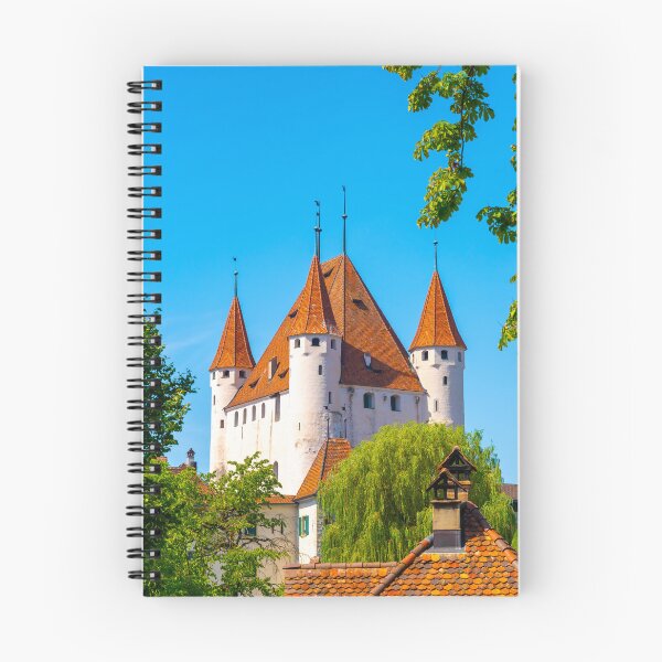 Item preview, City of Thun with Castle and Trees in a Sunny Day designed and sold by Mats Silvan.
