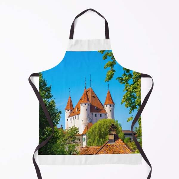 Item preview, City of Thun with Castle and Trees in a Sunny Day designed and sold by Mats Silvan.