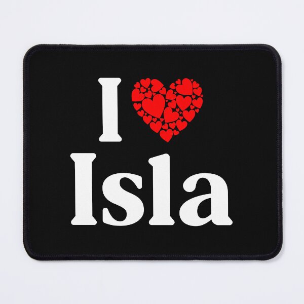 Item preview, Isla Heart - I Love Isla designed and sold by MiraclePitts.
