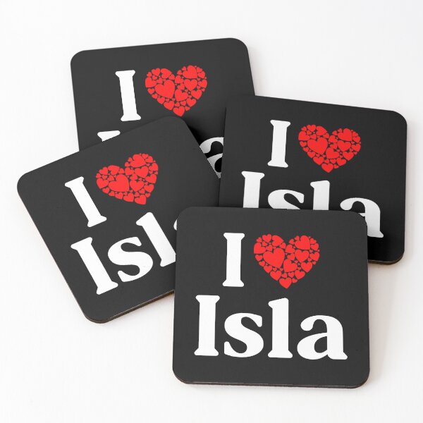 Item preview, Isla Heart - I Love Isla designed and sold by MiraclePitts.