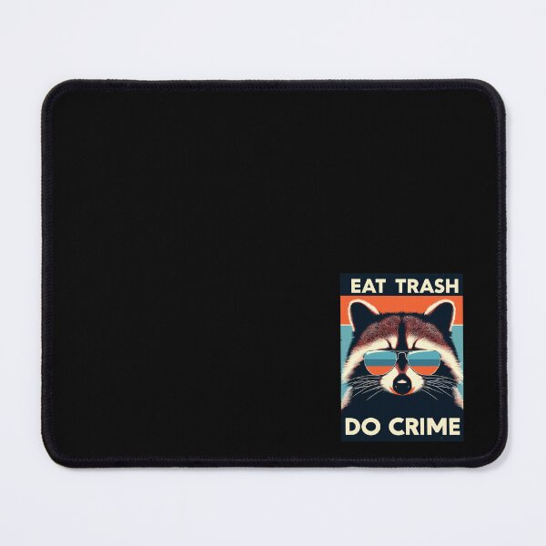 Item preview, Eat Trash Do Crime raccoon designed and sold by TomFrontierArt.