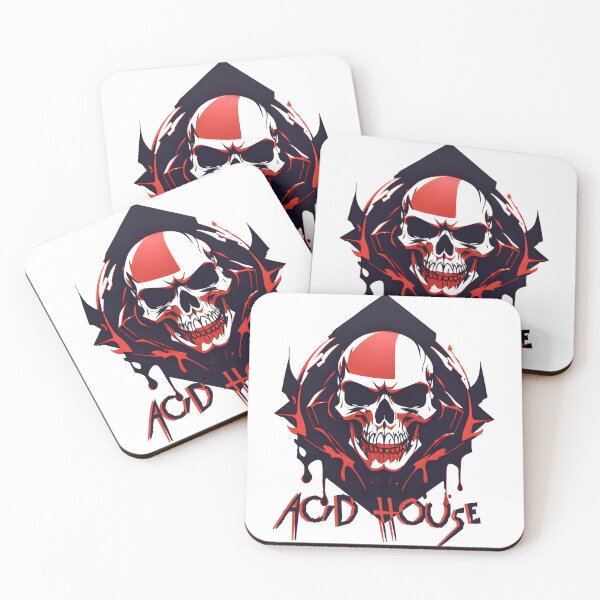 Item preview, Acid House Skull designed and sold by Designorigin.
