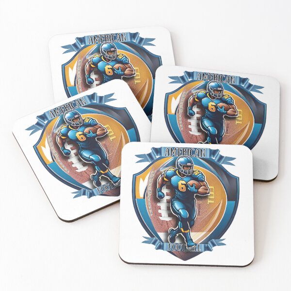 Artikelvorschau, American-Football-Emblem entworfen und verkauft von NickTaroDesign.