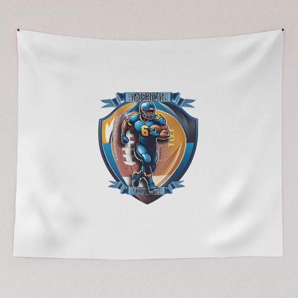 Item preview, American Football Emblem designed and sold by NickTaroDesign.