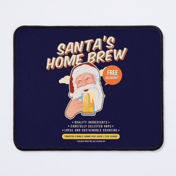Item preview, Santa's Christmas Homebrew funny xmas designed and sold by messy-nessie.