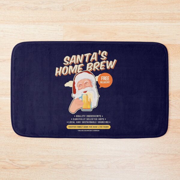 Item preview, Santa's Christmas Homebrew funny xmas designed and sold by messy-nessie.