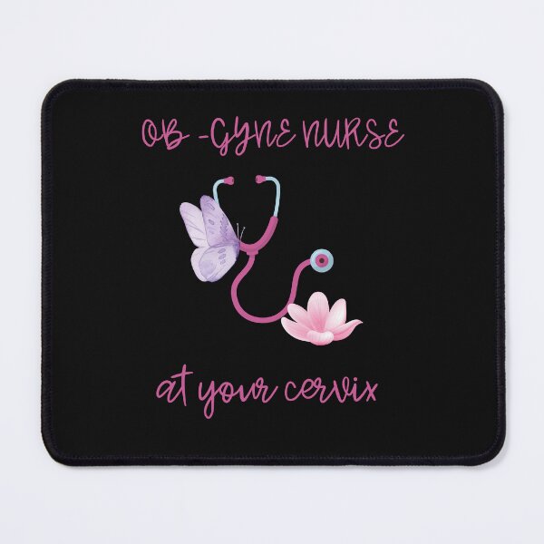 Item preview, OB gyn nurse at your cervix-Nurse sticker designed and sold by medoutfits.