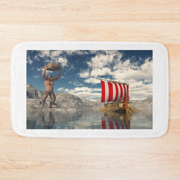 Item preview, Odysseus and his companions flee from the Cyclops Polyphemus designed and sold by MIRO3D.
