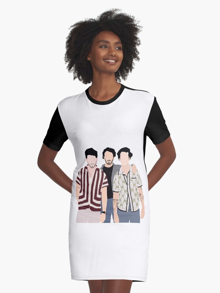 Jonas brothers hot sale t shirt dress